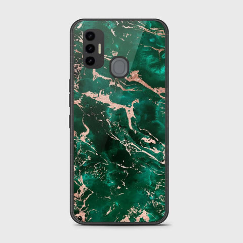 Tecno Spark 7 Cover- Colorful Marble Series - HQ Premium Shine Durable Shatterproof Case