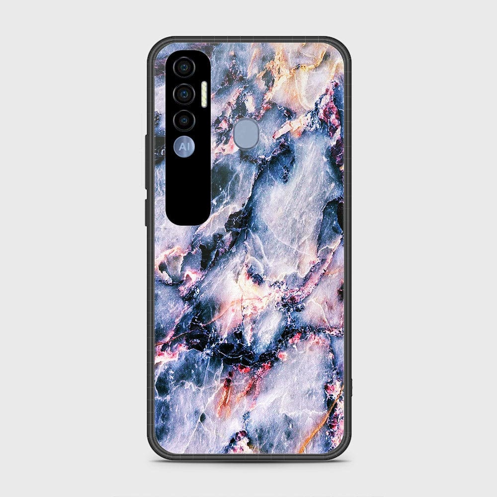 Tecno Spark 7 Pro Cover- Colorful Marble Series - HQ Premium Shine Durable Shatterproof Case