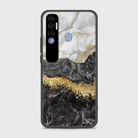 Tecno Spark 7 Pro Cover- Colorful Marble Series - HQ Premium Shine Durable Shatterproof Case