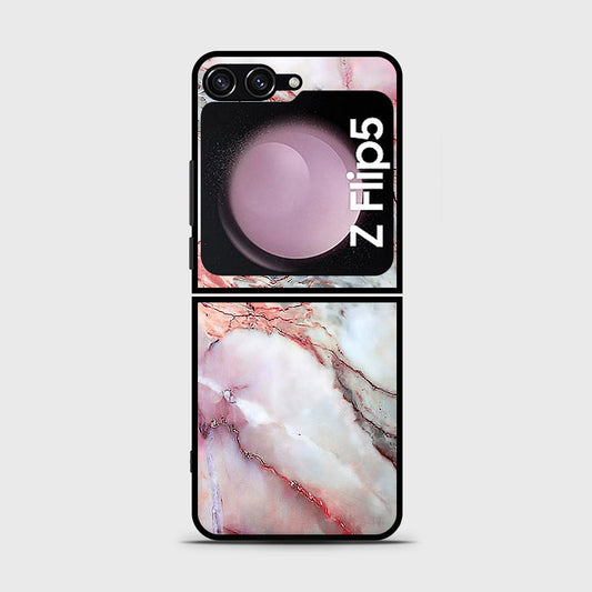 Samsung Galaxy Z Flip 5 5G  Cover- Colorful Marble Series - HQ Premium Shine Durable Shatterproof Case (Fast Delivery)