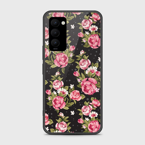 Tecno Camon 18P Cover- Floral Series - HQ Premium Shine Durable Shatterproof Case - Soft Silicon Borders