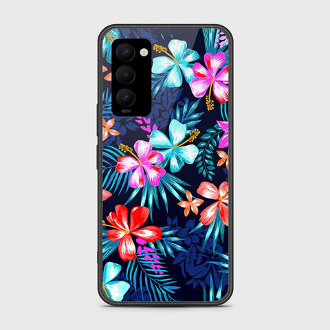 Tecno Camon 18P Cover- Floral Series - HQ Premium Shine Durable Shatterproof Case - Soft Silicon Borders