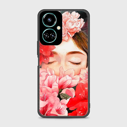 Tecno Camon 19 Cover- Floral Series - HQ Premium Shine Durable Shatterproof Case