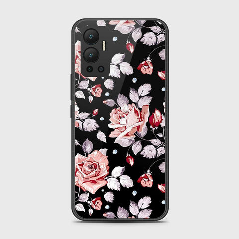 Infinix Hot 12 Cover- Floral Series - HQ Premium Shine Durable Shatterproof Case