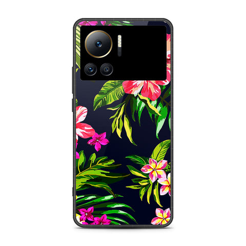 Infinix Note 12 VIP  Cover- Floral Series - HQ Premium Shine Durable Shatterproof Case