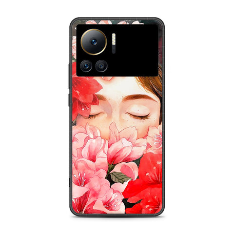 Infinix Note 12 VIP  Cover- Floral Series - HQ Premium Shine Durable Shatterproof Case