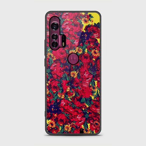 Motorola Edge Plus 2020  Cover- Floral Series - HQ Premium Shine Durable Shatterproof Case