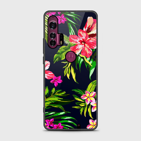 Motorola Edge Plus 2020  Cover- Floral Series - HQ Premium Shine Durable Shatterproof Case