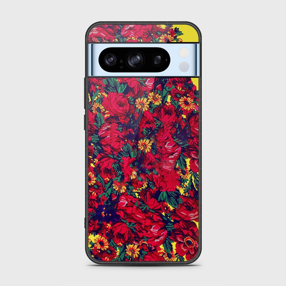 Google Pixel 8 Pro Cover- Floral Series - HQ Premium Shine Durable Shatterproof Case