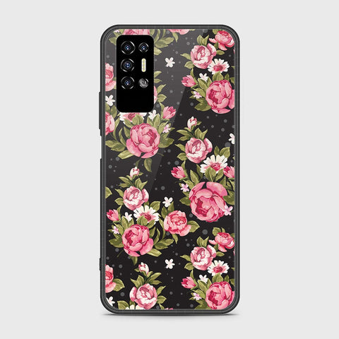 Tecno Pova 2 Cover- Floral Series - HQ Premium Shine Durable Shatterproof Case