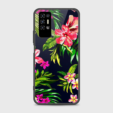 Tecno Pova 2 Cover- Floral Series - HQ Premium Shine Durable Shatterproof Case