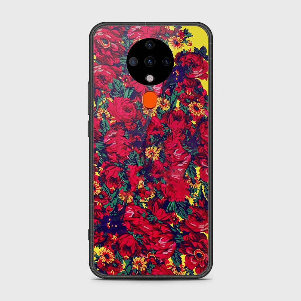 Tecno Spark 6 Cover- Floral Series - HQ Premium Shine Durable Shatterproof Case