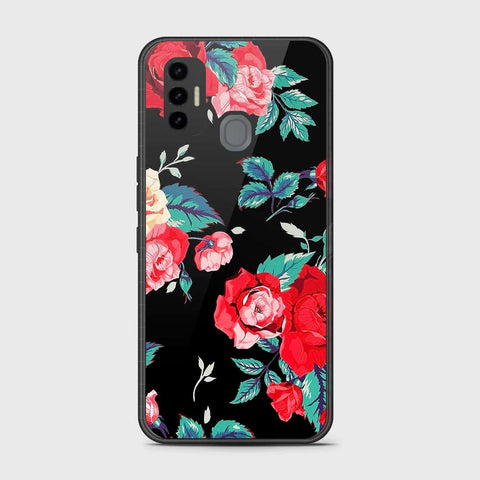 Tecno Spark 7T Cover- Floral Series - HQ Premium Shine Durable Shatterproof Case