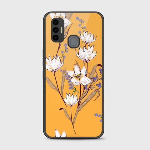 Tecno Spark 7T Cover- Floral Series - HQ Premium Shine Durable Shatterproof Case