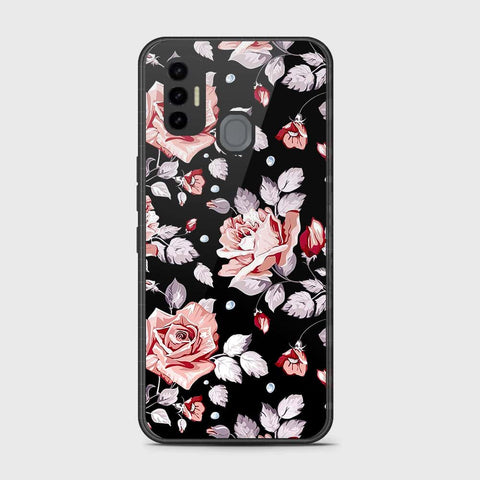 Tecno Spark 7 Cover- Floral Series - HQ Premium Shine Durable Shatterproof Case