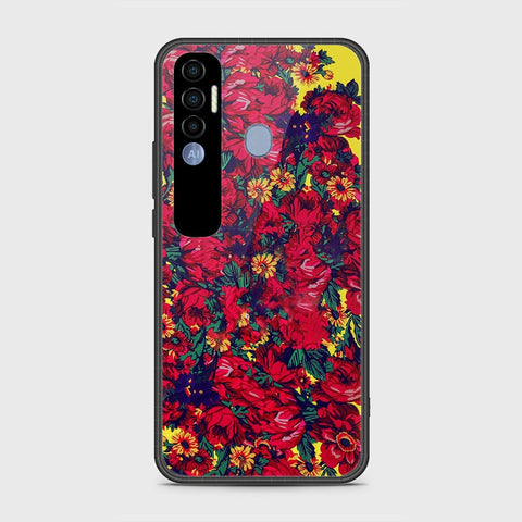 Tecno Spark 7 Pro Cover- Floral Series - HQ Premium Shine Durable Shatterproof Case