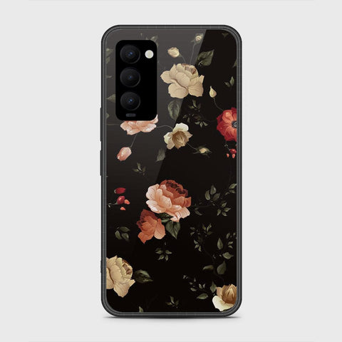 Tecno Camon 18T Cover- Floral Series 2 - HQ Premium Shine Durable Shatterproof Case - Soft Silicon Borders