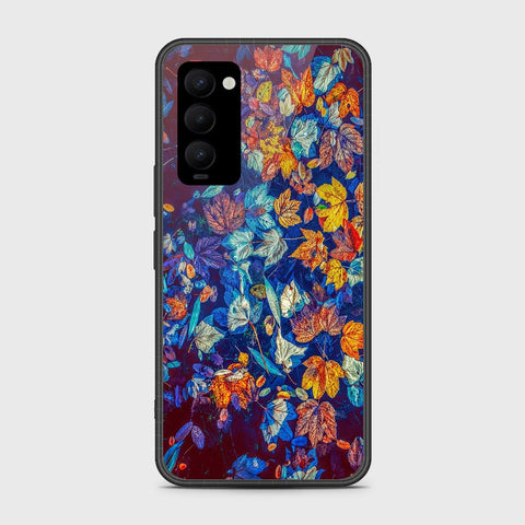 Tecno Camon 18T Cover- Floral Series 2 - HQ Premium Shine Durable Shatterproof Case - Soft Silicon Borders