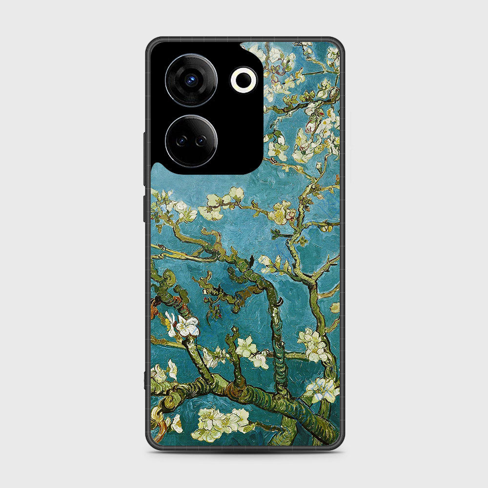 Tecno Camon 20 Pro  Cover- Floral Series 2 - HQ Premium Shine Durable Shatterproof Case