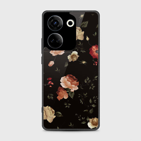 Tecno Camon 20 Pro  Cover- Floral Series 2 - HQ Premium Shine Durable Shatterproof Case