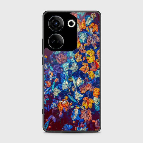 Tecno Camon 20 Pro  Cover- Floral Series 2 - HQ Premium Shine Durable Shatterproof Case