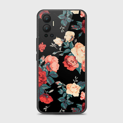 Infinix Hot 12 Cover- Floral Series 2 - HQ Premium Shine Durable Shatterproof Case