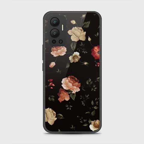 Infinix Hot 12 Cover- Floral Series 2 - HQ Premium Shine Durable Shatterproof Case