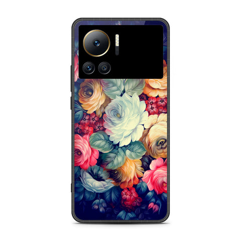 Infinix Note 12 VIP  Cover- Floral Series 2 - HQ Premium Shine Durable Shatterproof Case