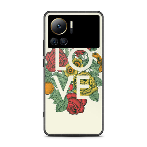 Infinix Note 12 VIP  Cover- Floral Series 2 - HQ Premium Shine Durable Shatterproof Case