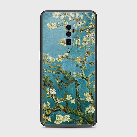 Oppo Reno 10x Zoom Cover- Floral Series 2 - HQ Premium Shine Durable Shatterproof Case - Soft Silicon Borders