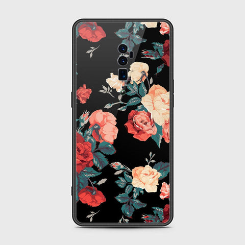 Oppo Reno 10x Zoom Cover- Floral Series 2 - HQ Premium Shine Durable Shatterproof Case - Soft Silicon Borders