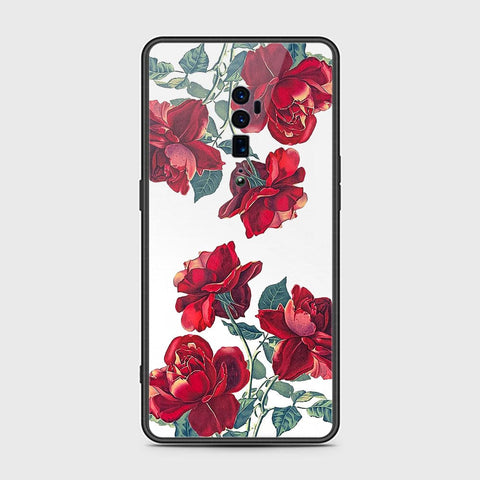 Oppo Reno 10x Zoom Cover- Floral Series 2 - HQ Premium Shine Durable Shatterproof Case - Soft Silicon Borders