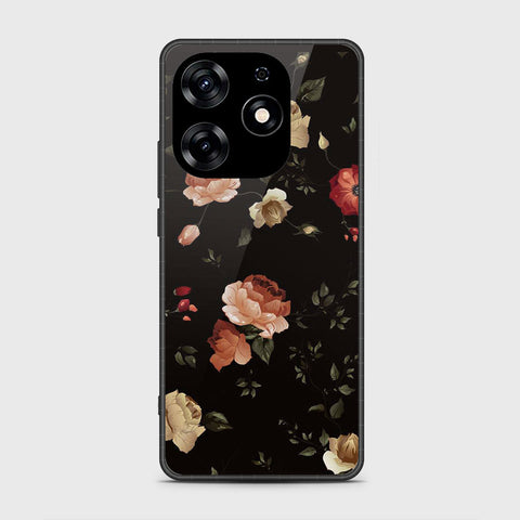 Tecno Spark 10 Pro Cover - Floral Series 2 - HQ Premium Shine Durable Shatterproof Case