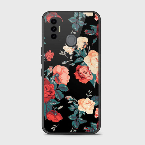 Tecno Spark 7 Cover- Floral Series 2 - HQ Premium Shine Durable Shatterproof Case