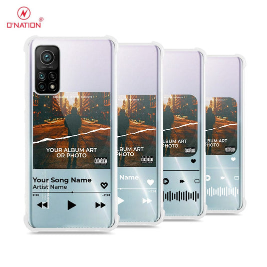 Xiaomi Mi 10T Pro Cover - Personalised Album Art Series - 4 Designs - Clear Phone Case - Soft Silicon Borders