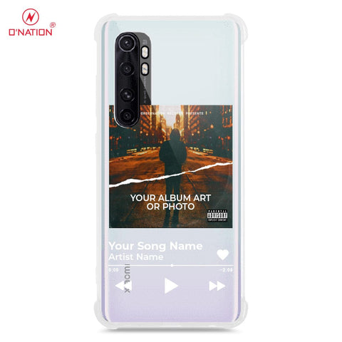 Xiaomi Mi Note 10 Lite Cover - Personalised Album Art Series - 4 Designs - Clear Phone Case - Soft Silicon Borders