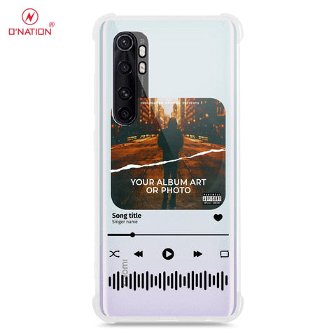 Xiaomi Mi Note 10 Lite Cover - Personalised Album Art Series - 4 Designs - Clear Phone Case - Soft Silicon Borders