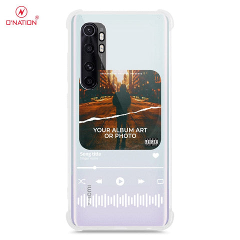 Xiaomi Mi Note 10 Lite Cover - Personalised Album Art Series - 4 Designs - Clear Phone Case - Soft Silicon Borders