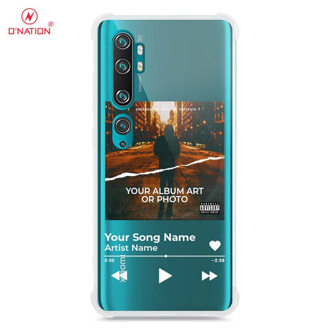 Xiaomi Mi Note 10 Pro Cover - Personalised Album Art Series - 4 Designs - Clear Phone Case - Soft Silicon Borders