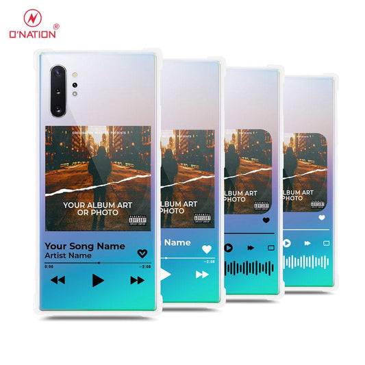 Samsung Galaxy Note 10 Plus Cover - Personalised Album Art Series - 4 Designs - Clear Phone Case - Soft Silicon Borders