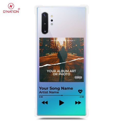 Samsung Galaxy Note 10 Plus Cover - Personalised Album Art Series - 4 Designs - Clear Phone Case - Soft Silicon Borders