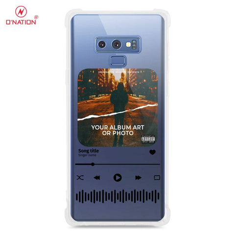 Samsung Galaxy Note 9 Cover - Personalised Album Art Series - 4 Designs - Clear Phone Case - Soft Silicon Borders