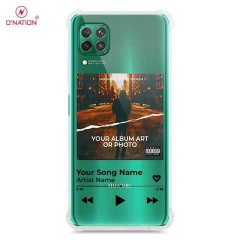 Huawei Nova 7i Cover - Personalised Album Art Series - 4 Designs - Clear Phone Case - Soft Silicon Borders