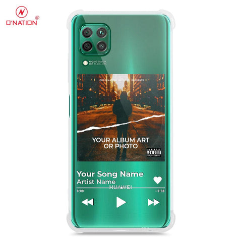 Huawei Nova 7i Cover - Personalised Album Art Series - 4 Designs - Clear Phone Case - Soft Silicon Borders