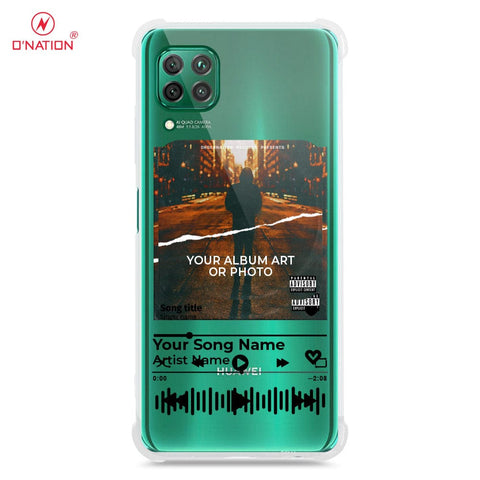 Huawei Nova 7i Cover - Personalised Album Art Series - 4 Designs - Clear Phone Case - Soft Silicon Borders