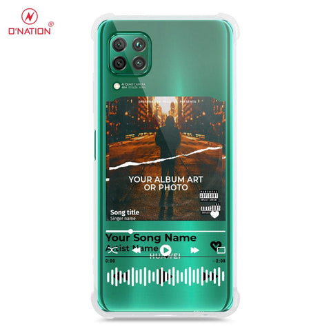 Huawei Nova 7i Cover - Personalised Album Art Series - 4 Designs - Clear Phone Case - Soft Silicon Borders