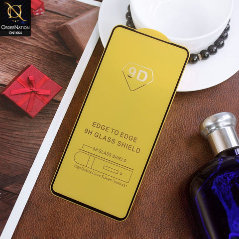 Oppo Reno 7 4G Cover - Black - Xtreme Quality 9D Tempered Glass With 9H Hardness