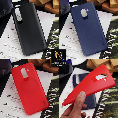 Vivo Y30 Cover - Black - Soft Rock Syle Case