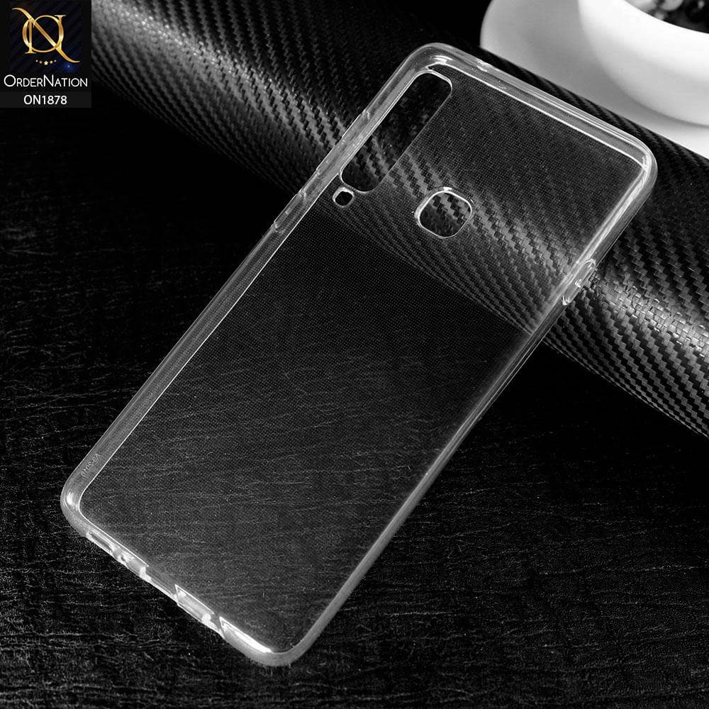 Samsung Galaxy A9 2018 Cover - Soft 4D Design Shockproof Silicone Transparent Clear Case