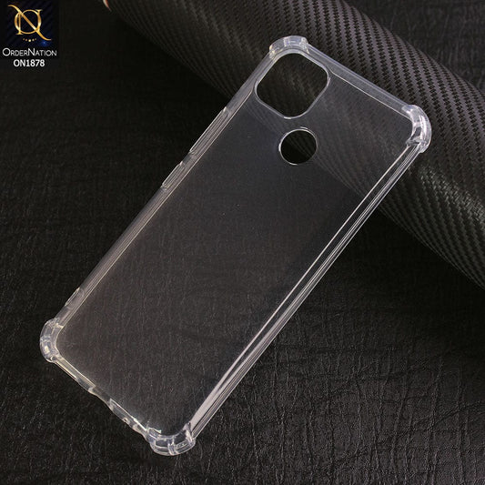 Itel Vision 1 Cover - Soft 4D Design Shockproof Silicone Transparent Clear Case